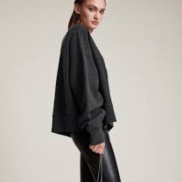 All Saints Apus Piro Sweatshirt Top - new with tags - Picture 4 of 4